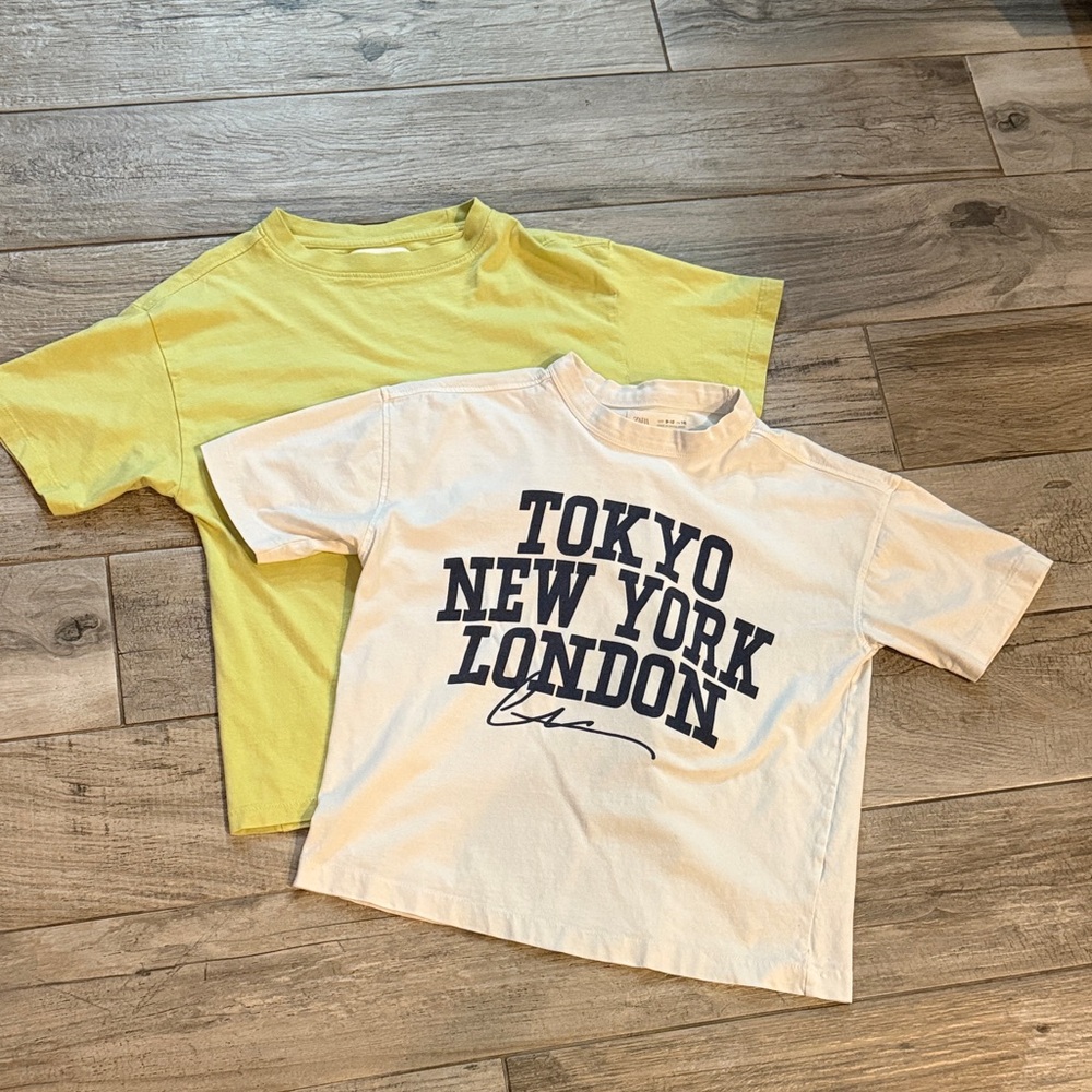 EUC Zara bundle of 2 T-Shirts, sz 9/10